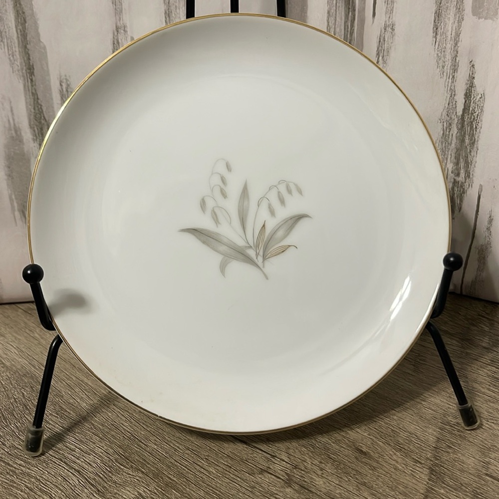 Vintage Golden Rhapsody‎ by Kaysons Plate and Saucer